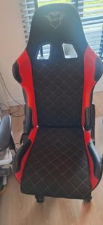 Gaming stoel - Trust GXT, Huis en Inrichting, Bureaustoelen, Gebruikt, Zwart, Ophalen of Verzenden, Gaming bureaustoel