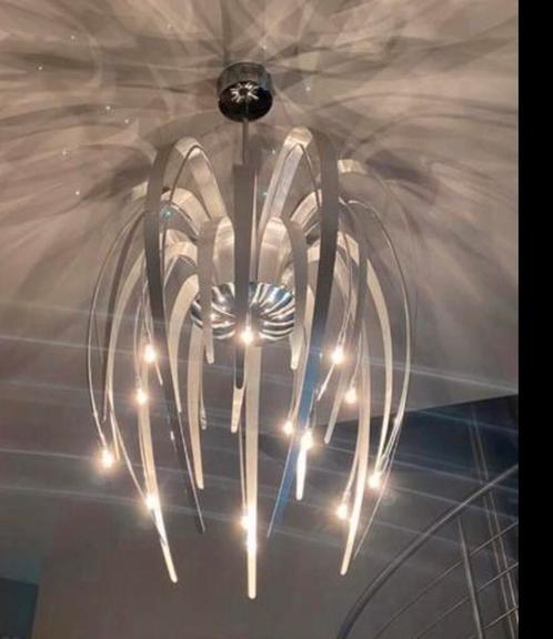 Eigentijdse kroonluchter lamp groot, Huis en Inrichting, Lampen | Kroonluchters, Gebruikt, Ophalen of Verzenden