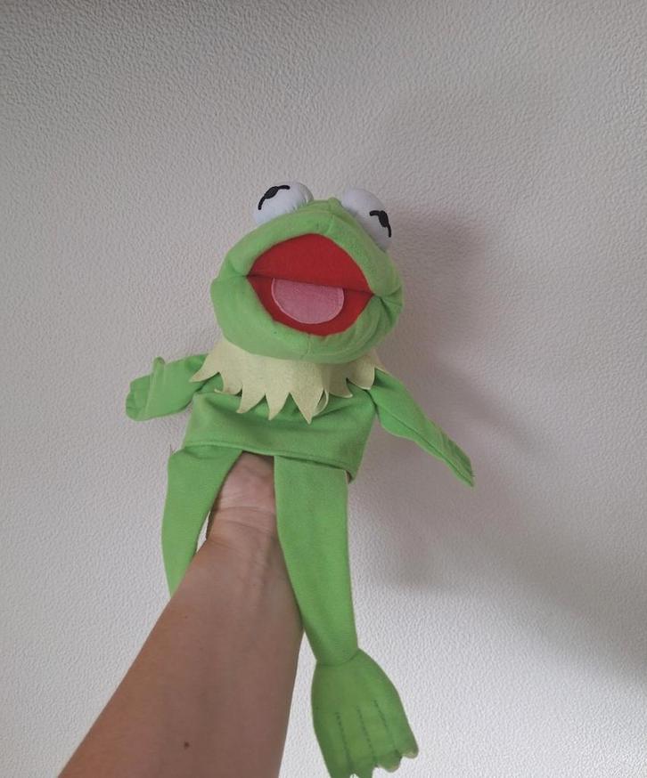 Kermit de Kikker handpop – The Muppets (nieuw), Kinderen en Baby's, Speelgoed | Poppen, Nieuw, Overige typen, Ophalen of Verzenden