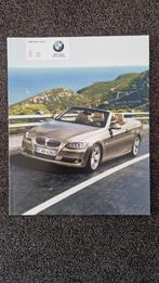 Brochure BMW 3 Serie Cabrio E93 2007, Boeken, Nieuw, BMW, BMW, Ophalen of Verzenden