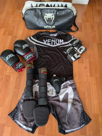 Complete Kickboks / MMA Set L-XL – Venum & Joya – Gebruikt
 beschikbaar voor biedingen