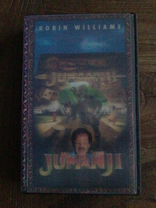 VHS Video Film Jumanji met 3D Cover ( Jola ), Cd's en Dvd's, VHS | Film, Zo goed als nieuw, Actie en Avontuur, Alle leeftijden