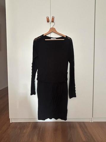 Liu Jo little black dress tailleband en lange kanten mouw beschikbaar voor biedingen