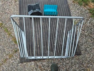 Zware gegalvaniseerde ruif, ongebruikt beschikbaar voor biedingen