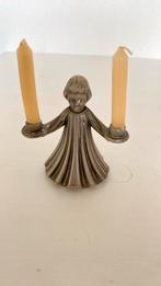 Tinnen misdienaar met kaarsjes, Antiek en Kunst, Antiek | Tin, Ophalen of Verzenden