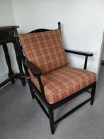 Fauteuil, eetkamerstoel, bureaustoel met kussens, Ophalen, Zo goed als nieuw, Minder dan 75 cm, 50 tot 75 cm