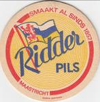 1 RIDDER MAASTRICHT BIERVILTJE, Verzamelen, Ophalen of Verzenden, Gebruikt, Viltje(s), Overige merken