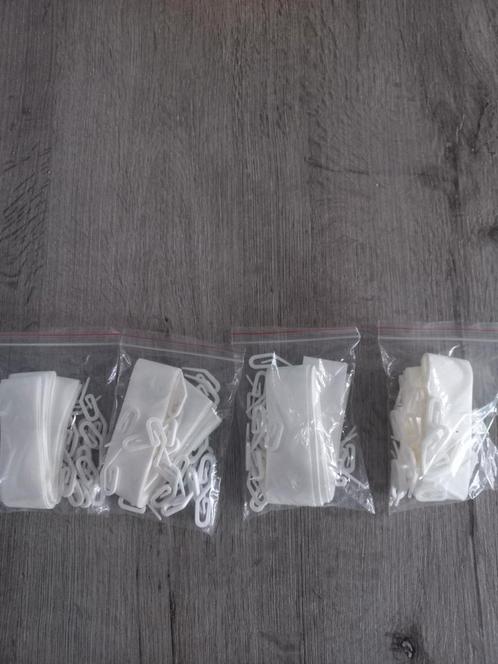 Nw gordijnhaken+inkortstrijkband voor 8 banen  (prijs =alles, Hobby en Vrije tijd, Naaien en Fournituren, Nieuw, Overige typen