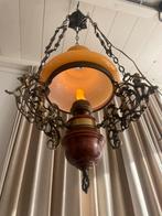 Klassieke Gietijzeren Hanglamp, Antiek en Kunst, Ophalen