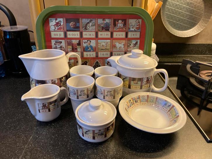 Aap Noot Mies Servies, Antiek en Kunst, Antiek | Servies compleet, Ophalen of Verzenden