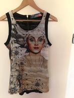 Desigual mouwloze top maat M, Ophalen of Verzenden, Zo goed als nieuw, Maat 38/40 (M), Zonder mouw