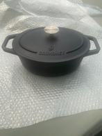 Daumonet Bocuse gietijzeren braadpan. Ovaal 21 x29, Gietijzer, Nieuw, Ophalen of Verzenden, Keramische plaat