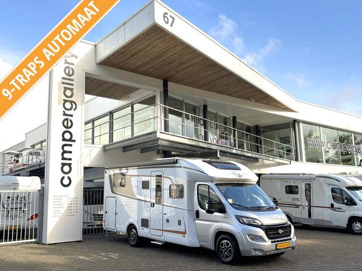Bürstner Lyseo 727 Harmony Line 9TR AUTOMAAT ENKELE BEDDEN, Caravans en Kamperen, Campers, Bedrijf, tot en met 4, Half-integraal