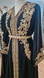 Marokkaanse zwart/goud kaftan ., Kleding | Dames, Gelegenheidskleding, Ophalen of Verzenden, Nieuw