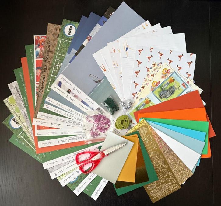 Hobbypakket sport (prijs = incl verzendkosten), Hobby en Vrije tijd, Knutselen, Nieuw, Materiaal, Ophalen of Verzenden