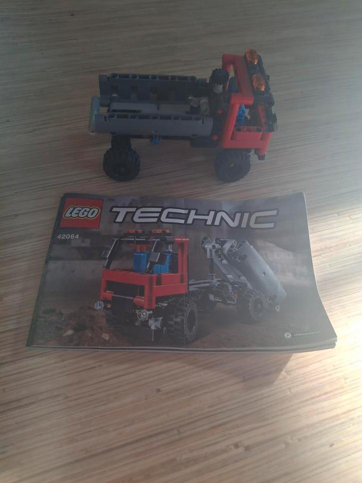 Lego 42084 Hook loader compleet en boekje goede staat, Kinderen en Baby's, Speelgoed | Duplo en Lego, Zo goed als nieuw, Lego