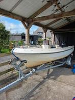 Boot Polyester sloep met trailer, Ophalen of Verzenden, Gebruikt