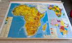 De Hebri wandkaart van Afrika, Antiek en Kunst, Antiek | Schoolplaten, Ophalen, Aardrijkskunde