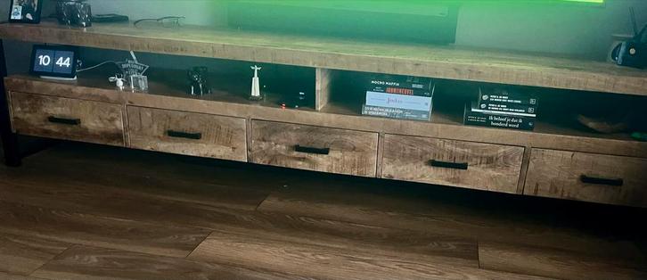 Tv-meubel / Dressoir - 250 cm breed, Huis en Inrichting, Kasten | Televisiemeubels, Zo goed als nieuw, Minder dan 100 cm, 200 cm of meer