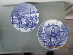 wandborden Delfts Blauw, Antiek en Kunst, Antiek | Wandborden en Tegels, Ophalen
