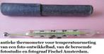 antieke glazen thermometer, foto FISCHEL Amsterdam, Ophalen