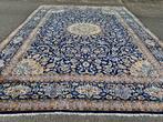 origineel handgeknoopt perzisch kashan  tapijt, Gebruikt, ., 200 cm of meer, Ophalen of Verzenden