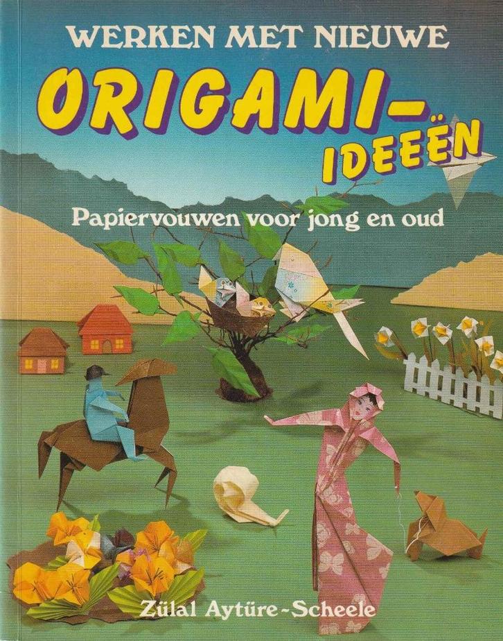 Werken met nieuwe Origami-ideeën, Hobby en Vrije tijd, Knutselen, Zo goed als nieuw, Ophalen of Verzenden
