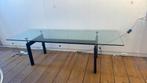 Originele Le Corbusier LC 6 glazen eettafel van Cassina, Huis en Inrichting, Tafels | Eettafels, Ophalen, 200 cm of meer, 50 tot 100 cm