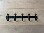 Industriële Kapstok - 5 Haken - 36cm, Huis en Inrichting, Wandkapstok, Ophalen of Verzenden, Zo goed als nieuw, Minder dan 100 cm