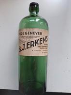 Oude jenever Fles B.J.Erkens Barneveld., Verzamelen, Merken en Reclamevoorwerpen, Ophalen of Verzenden, Gebruikt, Overige typen