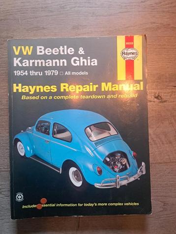 Werkplaatshandboek VW Beatle & Karman Ghia beschikbaar voor biedingen
