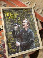 U2 Bono voor de echte fan  30x40 in lijst art, Antiek en Kunst, Ophalen of Verzenden