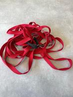 Longeerlijn nylon rood, Dieren en Toebehoren, Paarden en Pony's | Hoofdstellen en Tuigage, Ophalen of Verzenden, Gebruikt, Overige soorten