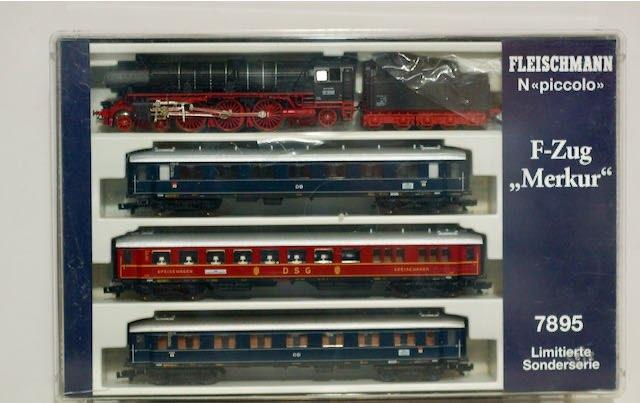 Fleischmann 7895 F-Zug "Merkur" BR 01 Schlepptenderlok limi, Hobby en Vrije tijd, Modeltreinen | N-Spoor, Nieuw, Locomotief, Gelijkstroom