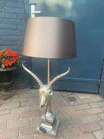 Alaminium rofra rams kop lamp met champagne kap izgst, Ophalen of Verzenden, Zo goed als nieuw, Overige materialen, 50 tot 75 cm