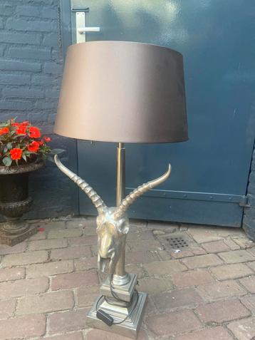 Alaminium rofra rams kop lamp met champagne kap izgst beschikbaar voor biedingen