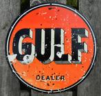 GULF dealer bord | Porsche 911 356 garagebord, Nieuw, Reclamebord, Ophalen of Verzenden