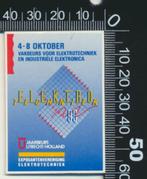 Sticker: Vakbeurs Elektro Techniek 1993 - Jaarbeurs Utrecht, Ophalen of Verzenden