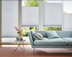 3 Plissé top down gordijnen, Huis en Inrichting, Stoffering | Gordijnen en Lamellen, Ophalen, Zo goed als nieuw, Wit, 100 tot 150 cm