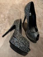 PHILIPP PLEIN pumps met strass maat 39 origineel zgan, Pumps, G, Zwart, T