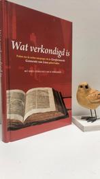 Ger. Gem. Lisse; Wat verkondigd is, Boeken, Ophalen of Verzenden, Gelezen, Christendom | Protestants