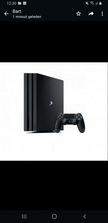 Playstation 4 pro 1  tb + contr.