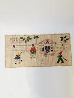 VINTAGE GEBORDUURD WANDKLEED, Gebruikt, -, -, Ophalen of Verzenden