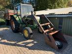 John Deere 2130 Tractor met Voorlader, en een kieper te koop, Zakelijke goederen, Agrarisch | Tractoren, Gebruikt, 2500 tot 5000