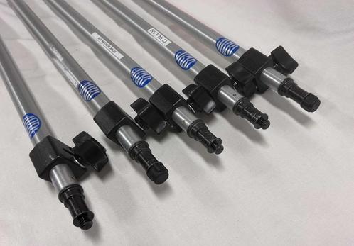 Boom Arm - Zilveren Stangen Arri - 5 stuks, Audio, Tv en Foto, Fotografie | Statieven en Balhoofden, Gebruikt, Overige typen, 175 cm of meer