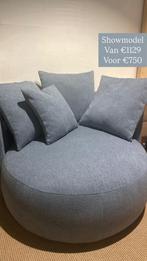 Passepartout Pastille lounge in blue, 100 tot 125 cm, Natuurlijk wonen, Minder dan 150 cm, Witte paal 225C