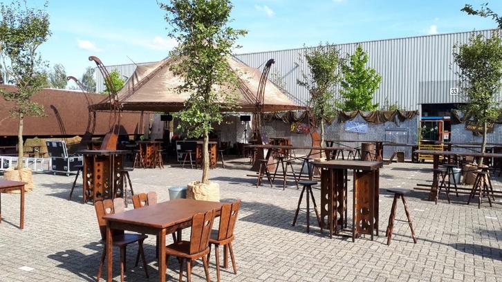 De Heavy Decor Iron Tent Overkapping, Hobby en Vrije tijd, Feestartikelen | Verhuur, Gebruikt, Overige, Ophalen