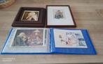 2 schilderijtjes , oude klederdracht kaarten, Ophalen of Verzenden, 1940 tot 1960, Ongelopen, Klederdracht