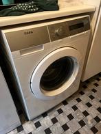 Wasmachine AEG goed werkend, Witgoed en Apparatuur, Ophalen, Zo goed als nieuw, 1200 tot 1600 toeren, 85 tot 90 cm
