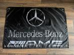Benz AMG banner 60x90 cm MET BEVESTIGGINGS OGEN, Ophalen of Verzenden, Nieuw
